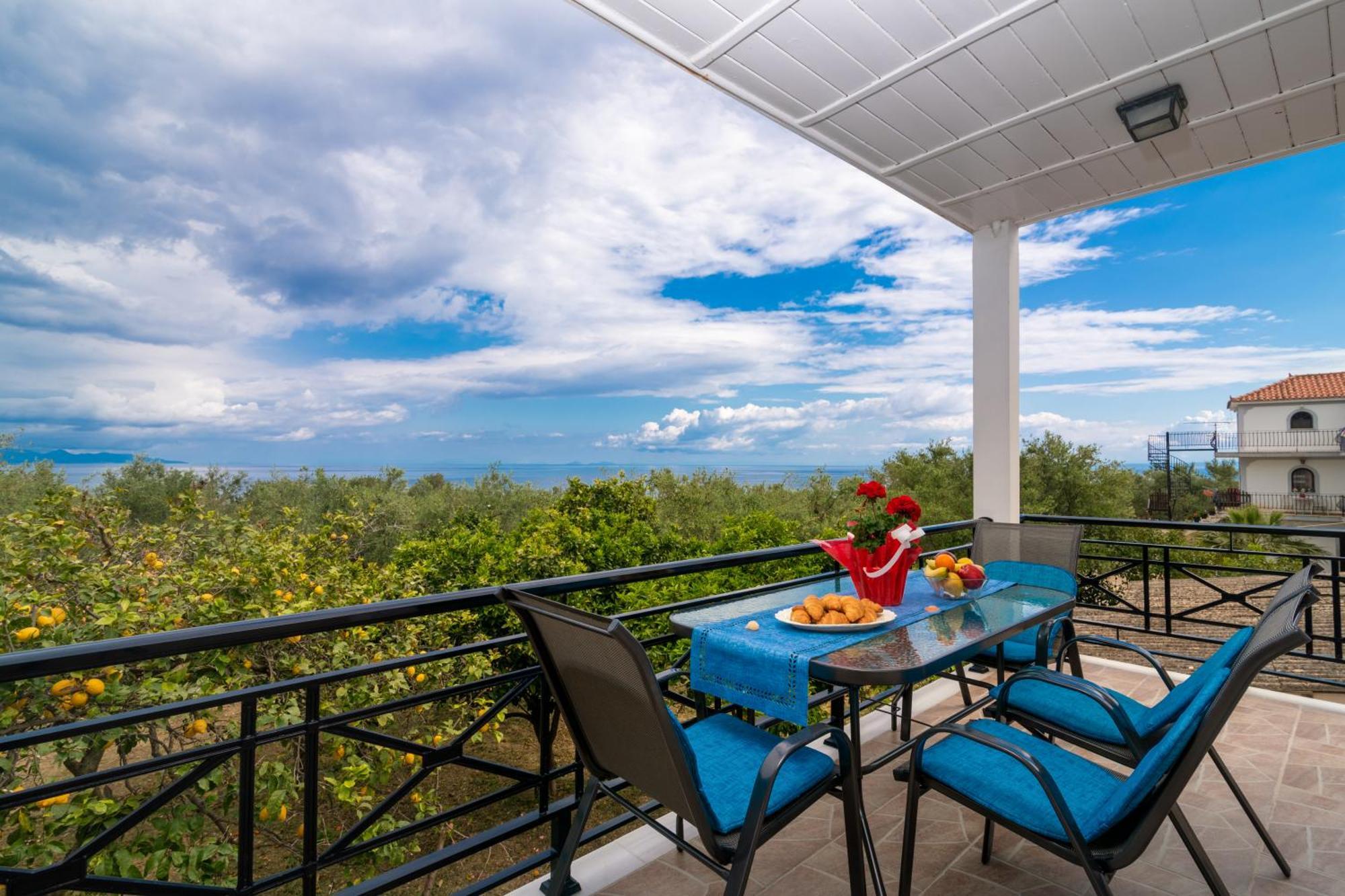 Sosos 2 Bedroom House With Sea View Planos  Exterior photo